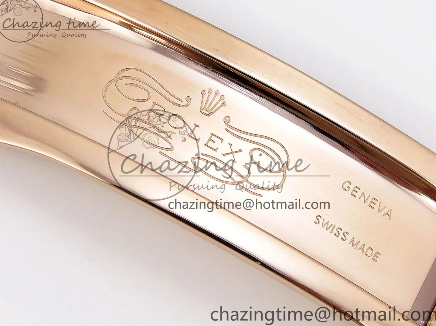 MiroTime 0413 Sophisticated Day Date 36 RG RAF 1:1 Best Edition Green Stone Dial on RG Bracelet A 1846